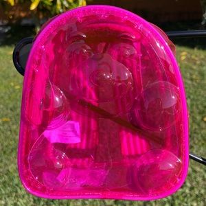 Bath & Body Works Pink Gummy Bear Mini Backpack NWT